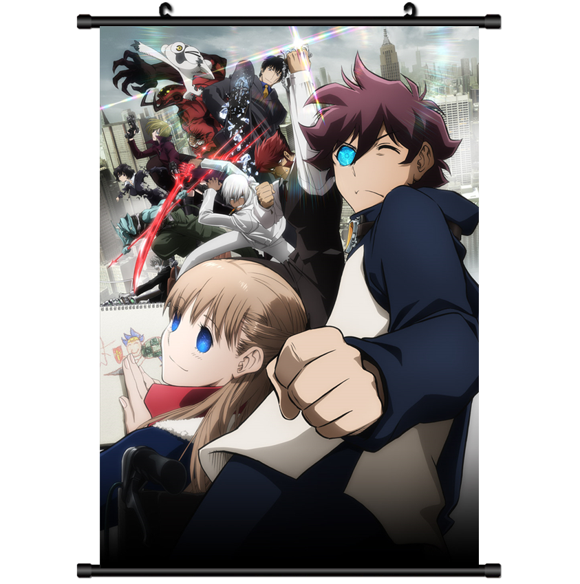 3529 Anime Kekkai.Sensen Beyond Canvas Wall Poster Scroll