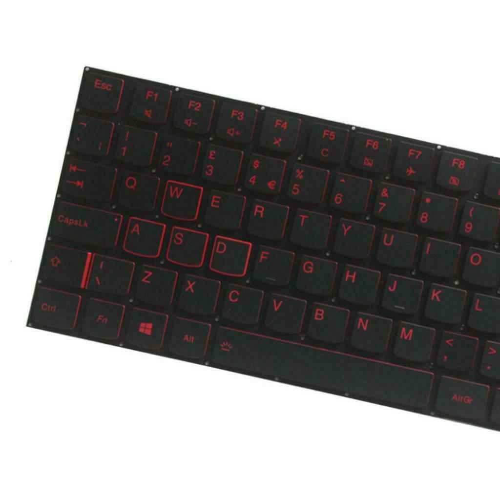 Laptop UK Layout Keyboard for Lenovo Y520 Y520-15IKB R720 R720-15IKB Black