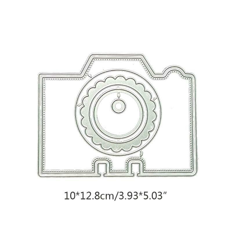 Camera Case Metal Cutting Dies Stencil DIY Scrapbook Album Paper Card Template