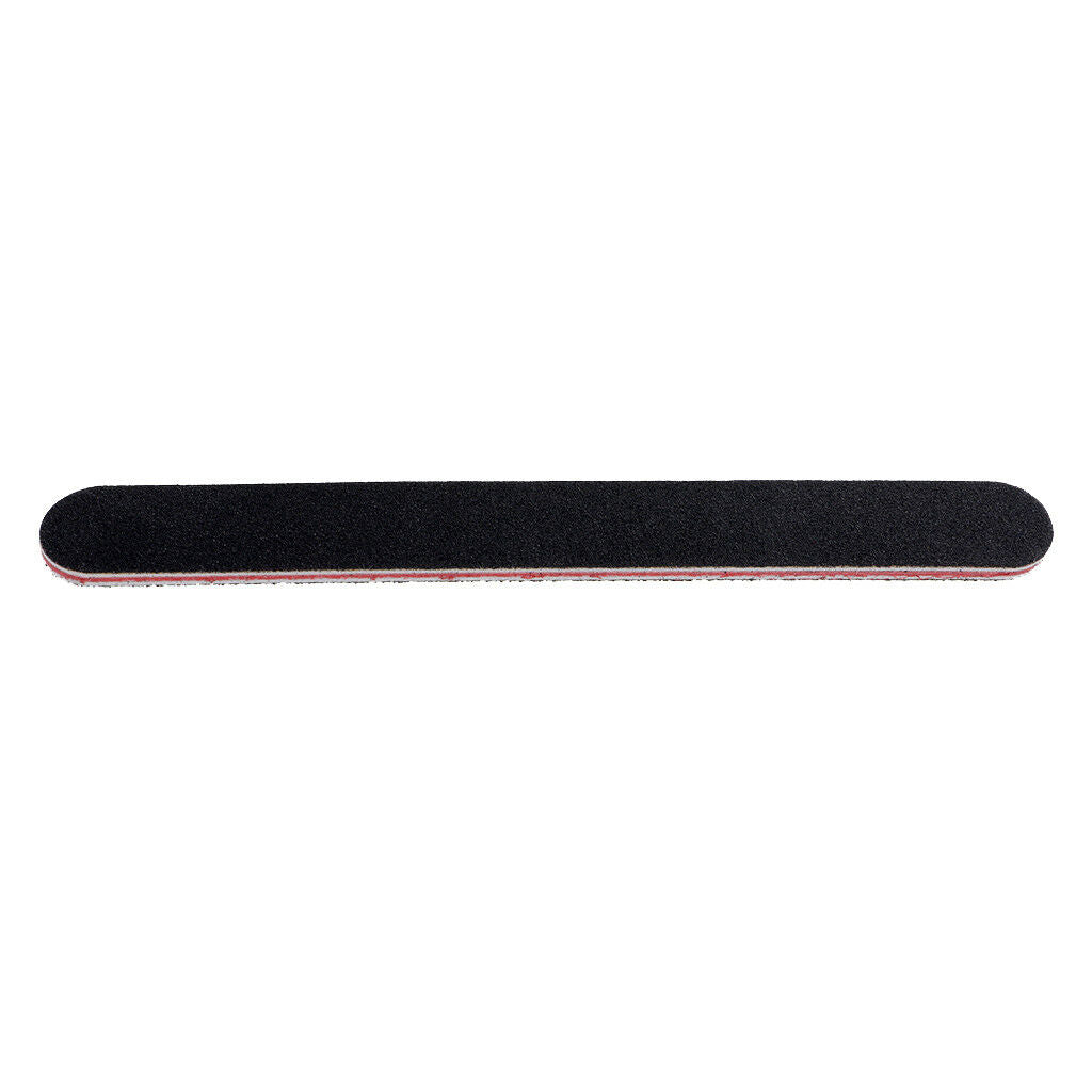 5x Double Sided 100/180 Grit Nail Files Emery Board Straight Curved Manicure