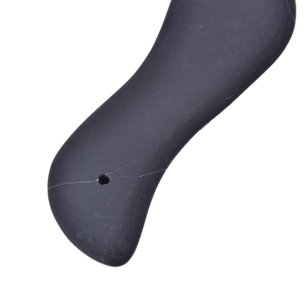 Black Bian Stone Massage Gua Sha Plate Tool Natural Health Scrape Therapy .l8