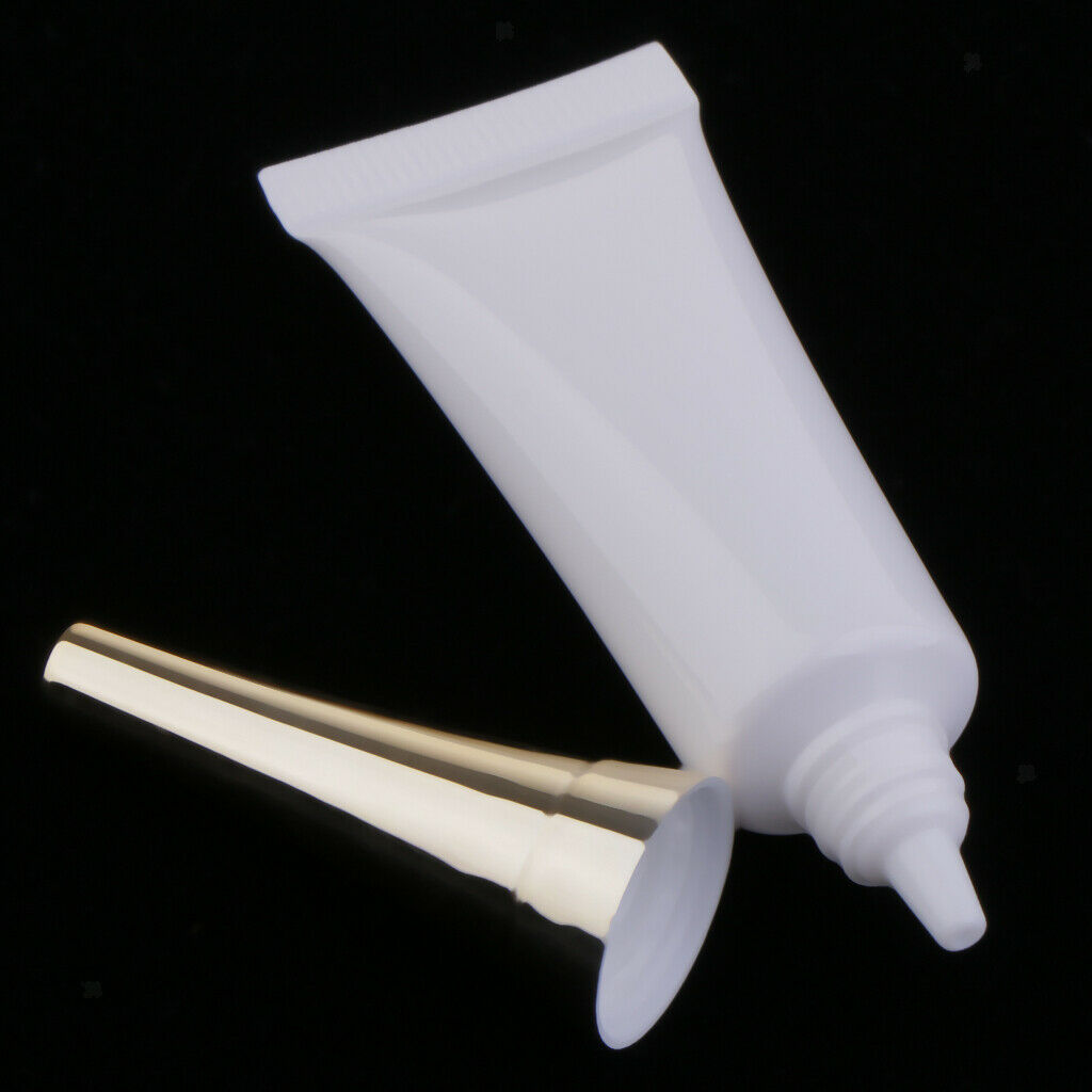 8pcs 10ml Empty  Eye Gel Sunscreen Tubes Cosmetic Containers Bottles