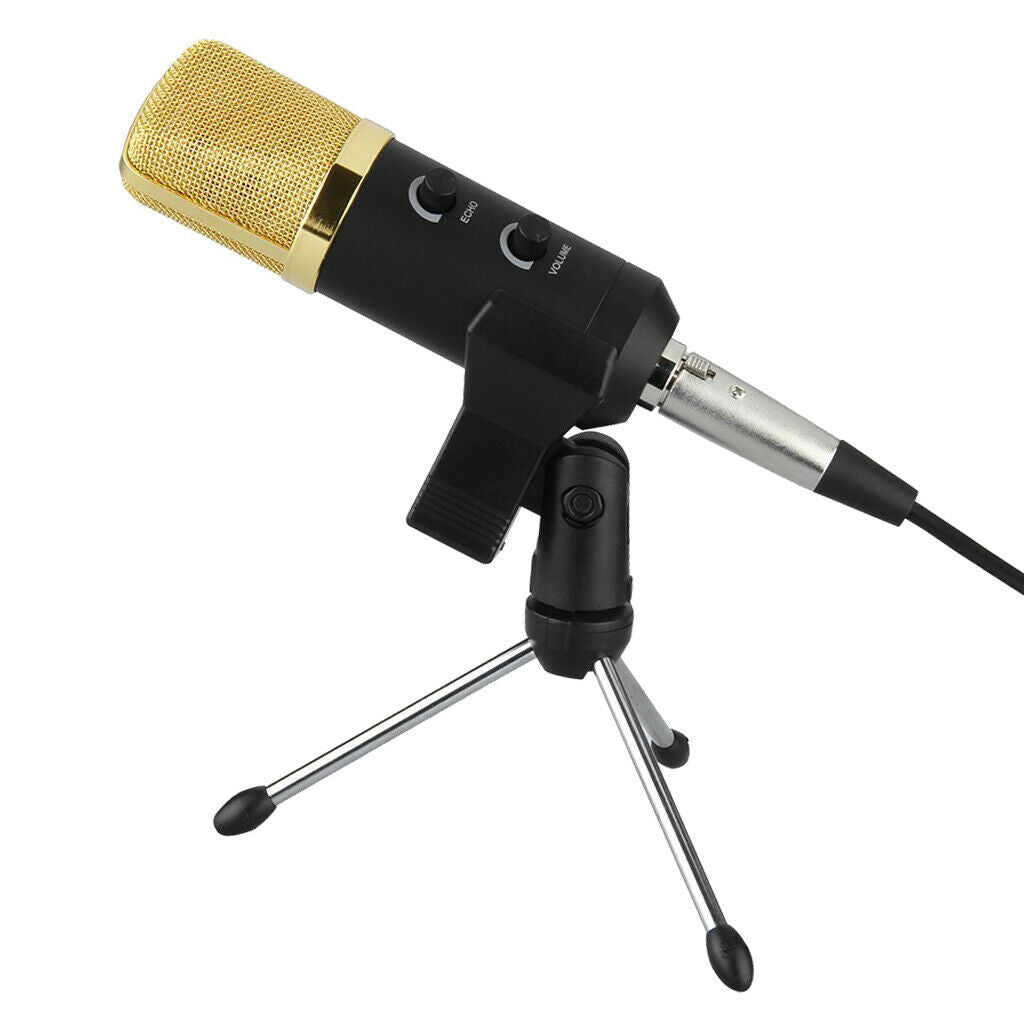 Condenser Microphone  Microphone Mic with Stand 3.5 Mm