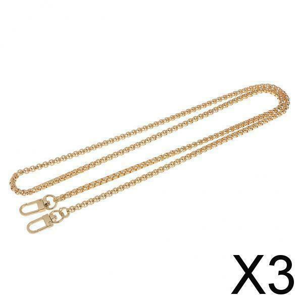 3X Female Skinny Clutch Chain Replacement Strap DIY Bag Accessories 120cm