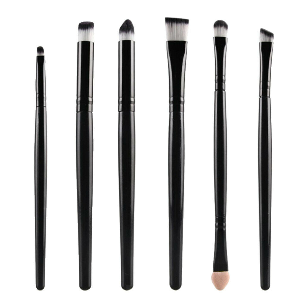 6pcs Soft Eye Makeup Brushes Eyeshadow Applicator Concealer Powder Brush Kit