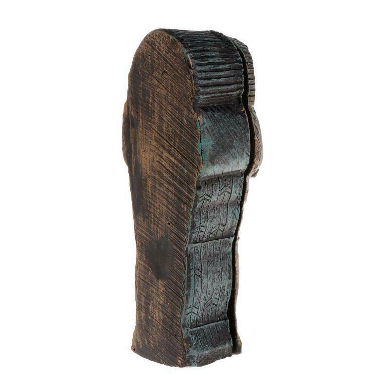 Aquarium Mummy Egypt Fish Tank Landscape Decoration For Reptile Case Hide Play