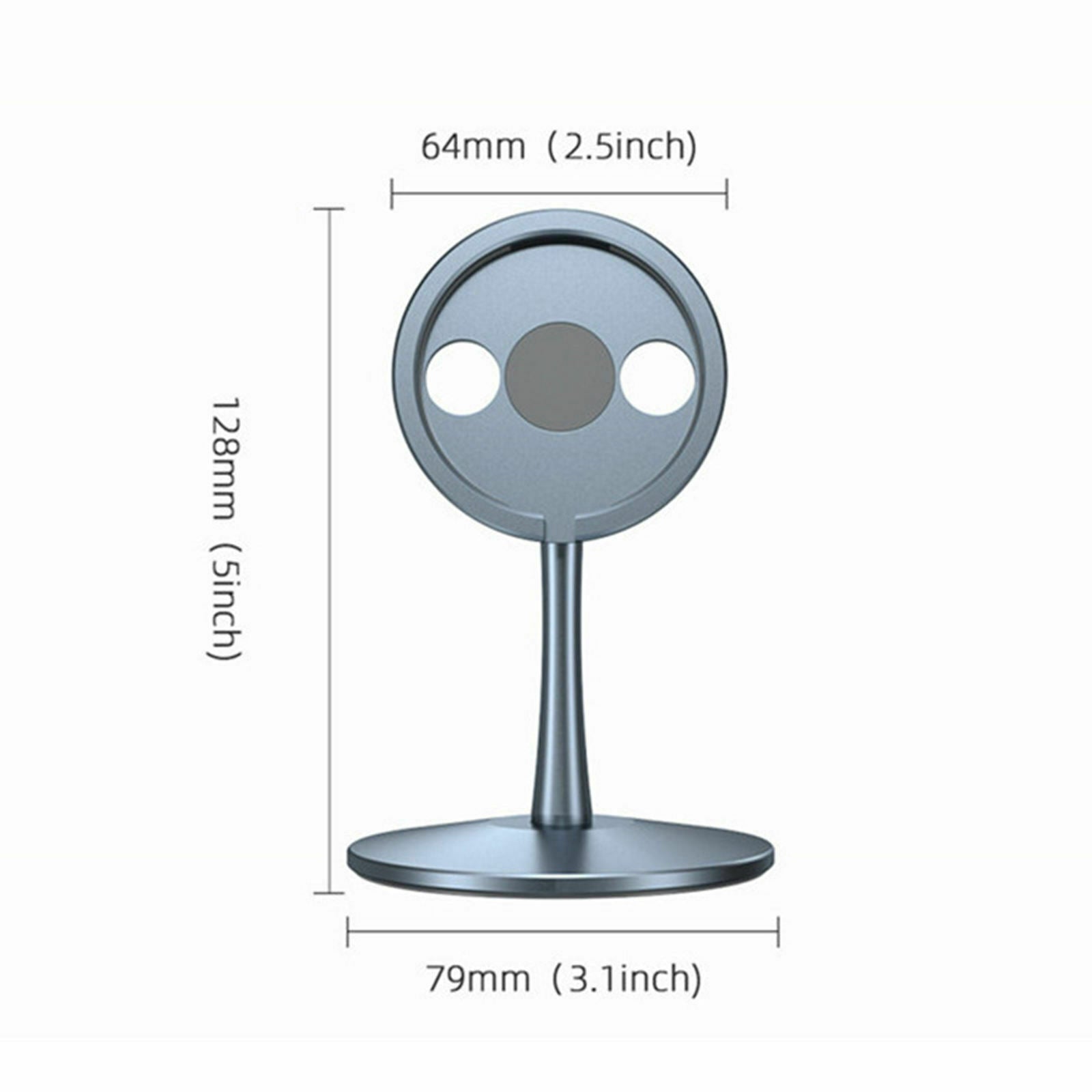 Desktop Wireless Charger Smartphone Holder Magnetic Stand Clamp for iphone12