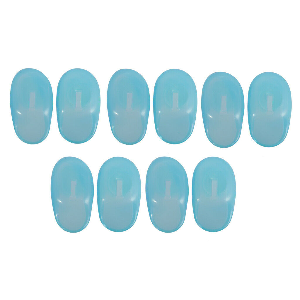 10PCS Pro Hair Coloring Perm Ear Cover Protector Salon Barbers Ears Shield