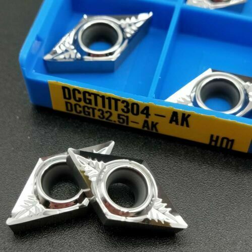 For Aluminum DCGT11T304-AK DCGT32.51 CNC Carbide Aluminum inserts Cutter blade