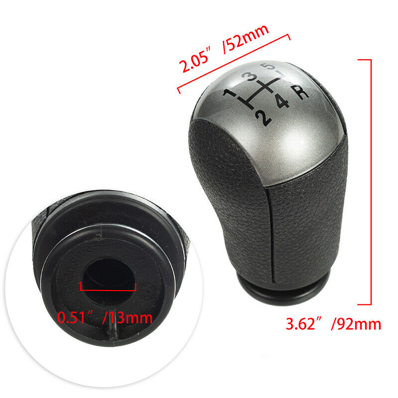 5 Speed Manual Gear Stick Shift Knob For Ford Focus/Mondeo/Mustan/Galaxy