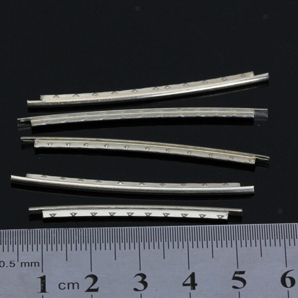 Guitar Bridge Assembly Kit + 24pcs Guitar Fret Wire Fretwire 2.2mm Width