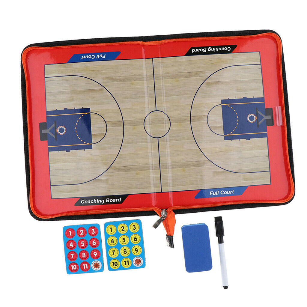 Professional basketball tactics folder, strategy board set, tactics board