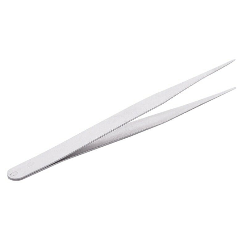 Tweezers tweezers doctor pliers Tweezers antistatic Metal curve round straightX5