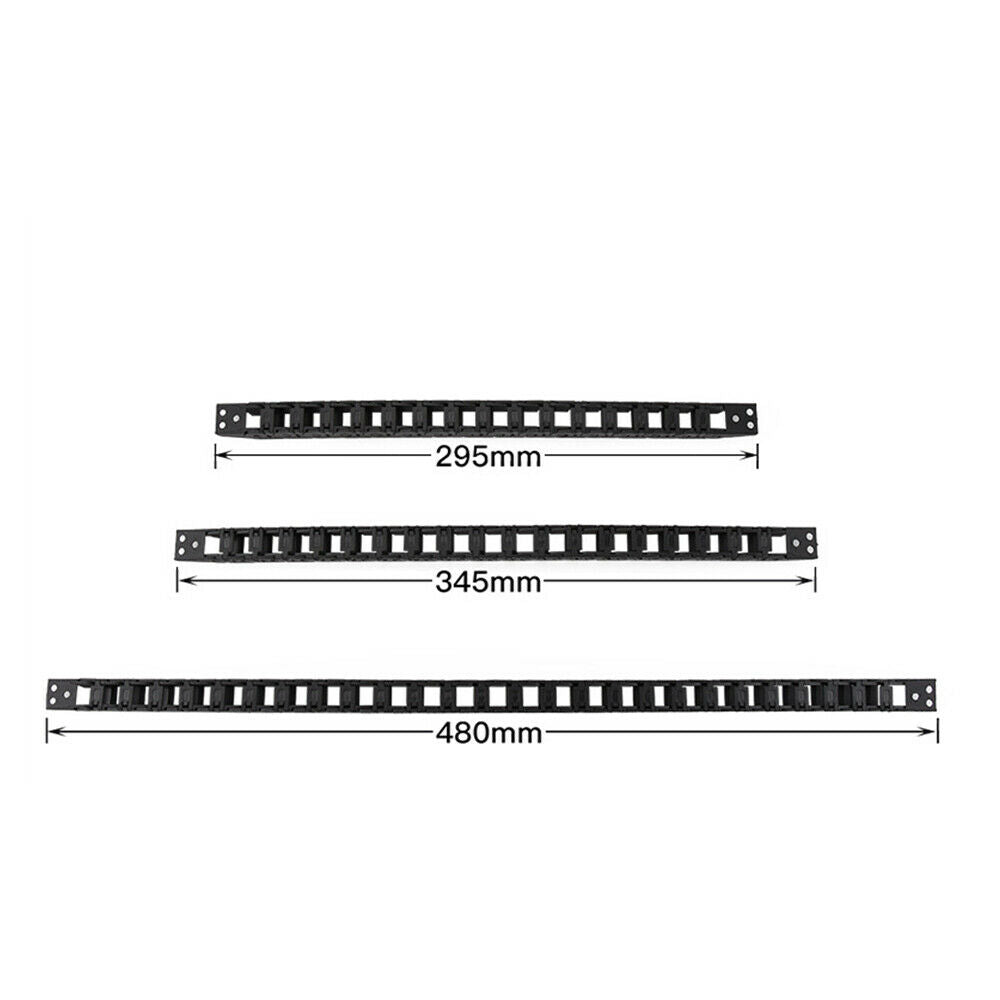 Black Opening Type Wire Chains  For Blurolls Voron Switchwire Cable Chains Set