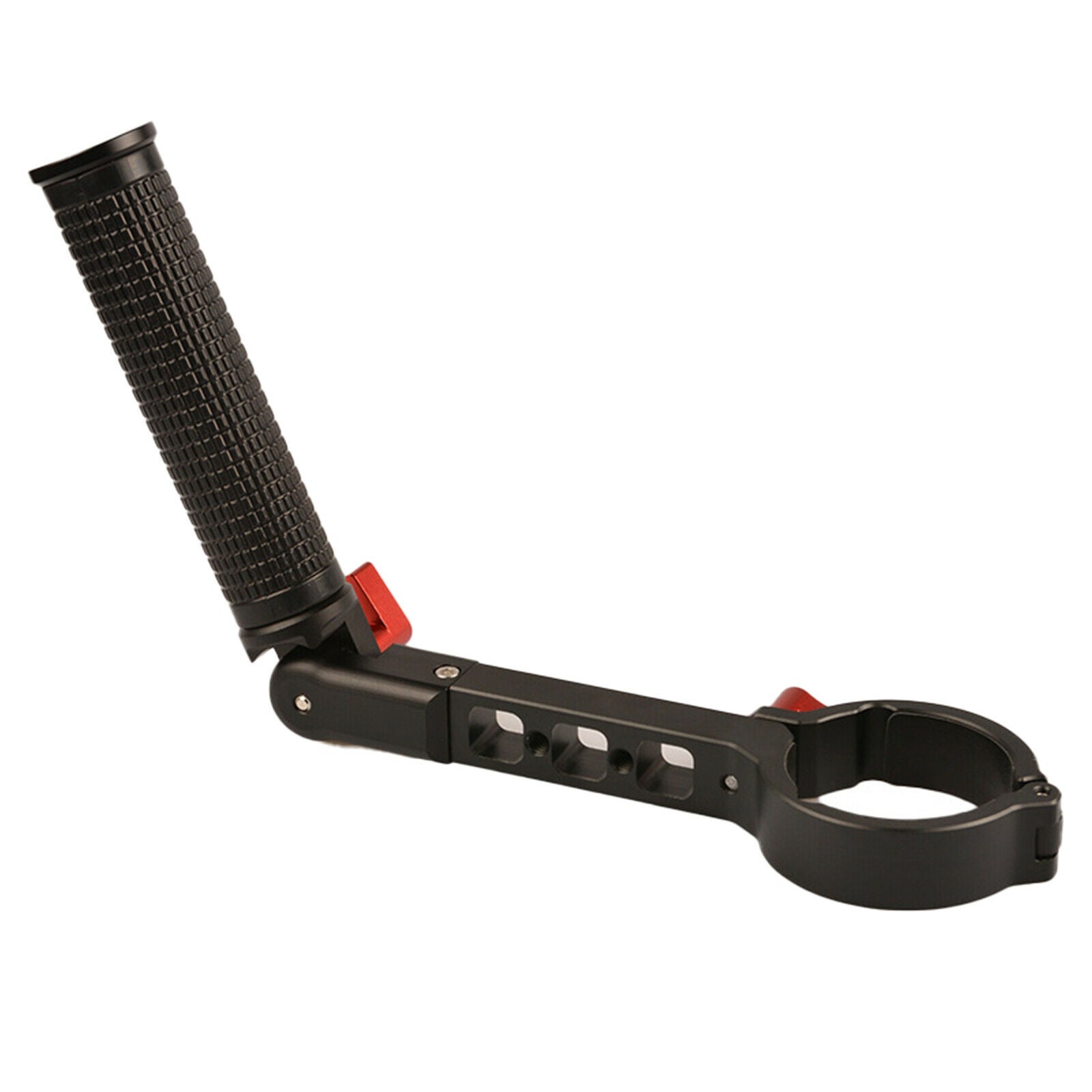 Adjustable Low Angle Hand Grip Neck Ring Mounting Clamp Extension Holder