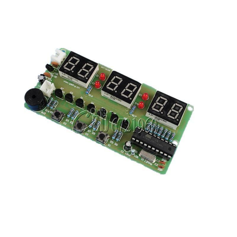 C51 6-Bits Digital Electronic Clock Electronic Production Suite DIY Kits