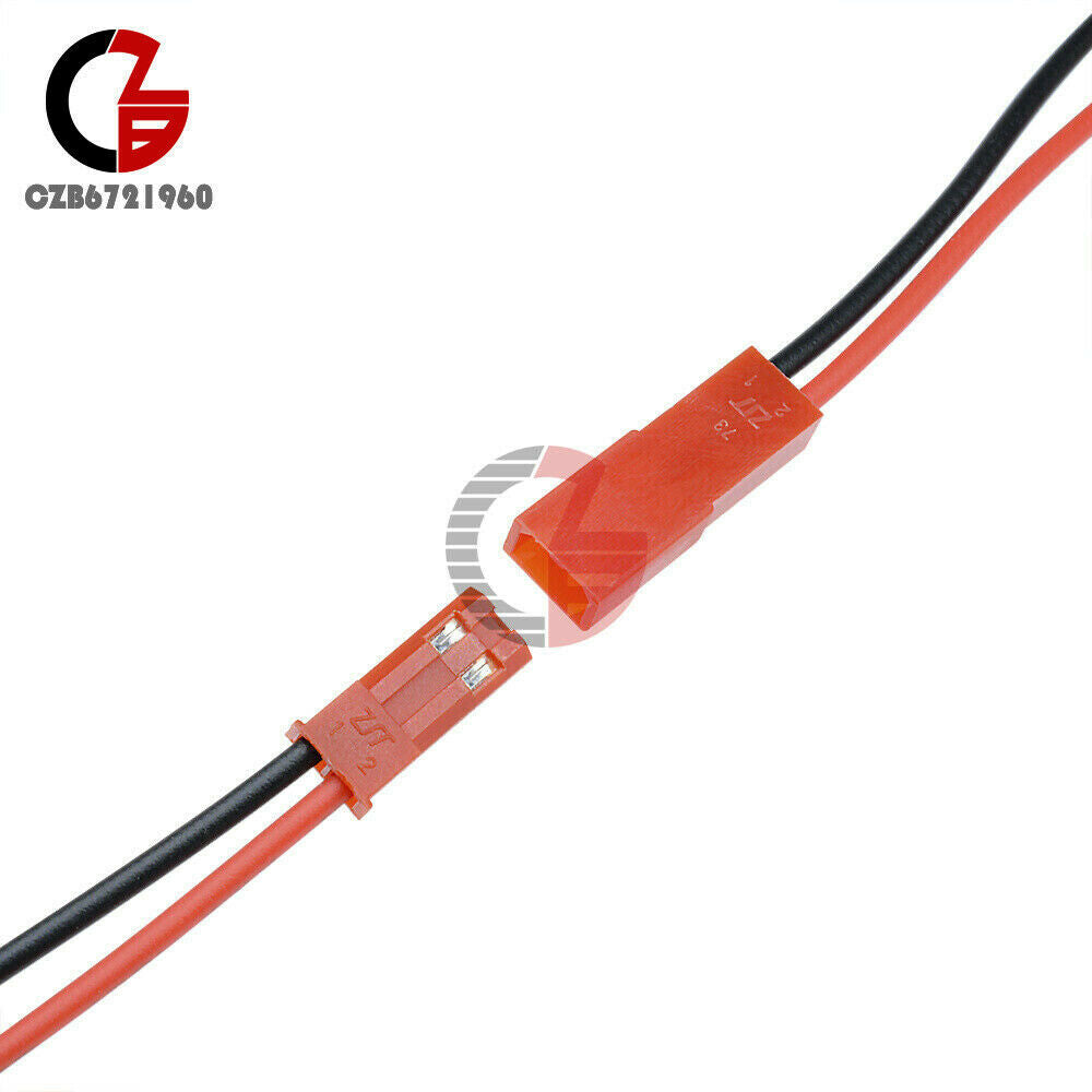 10 Pairs JST Plug Lead socket Connector Cable Wire Line 10cm Male+Female for RC