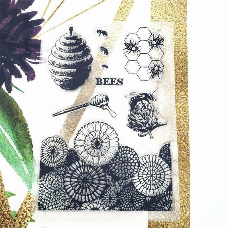 Sunflower Silicone Clear Seal Stamp DIY Scrapbooking Embossing Photo Album