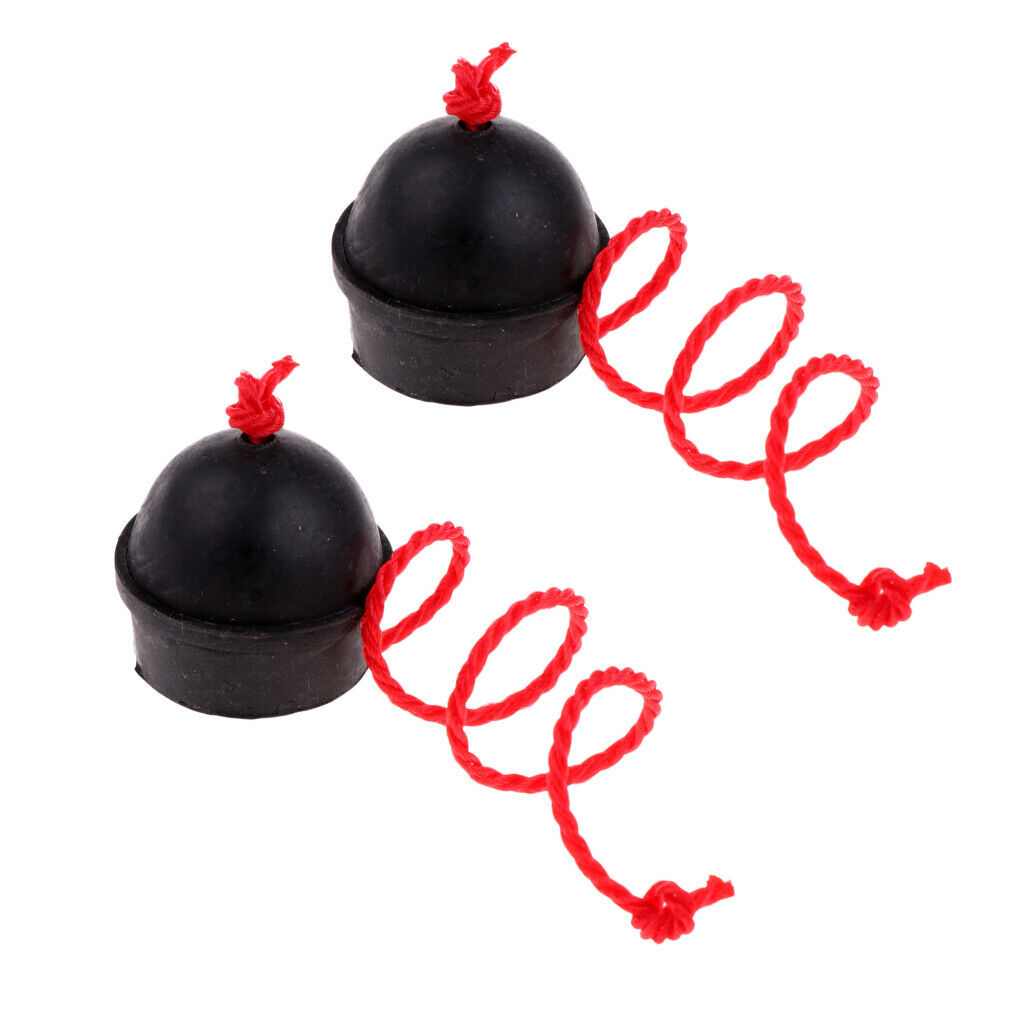 2Pcs Rubber Chalk Holder for Billiard Pool Snooker Accessory Cue Stick Club