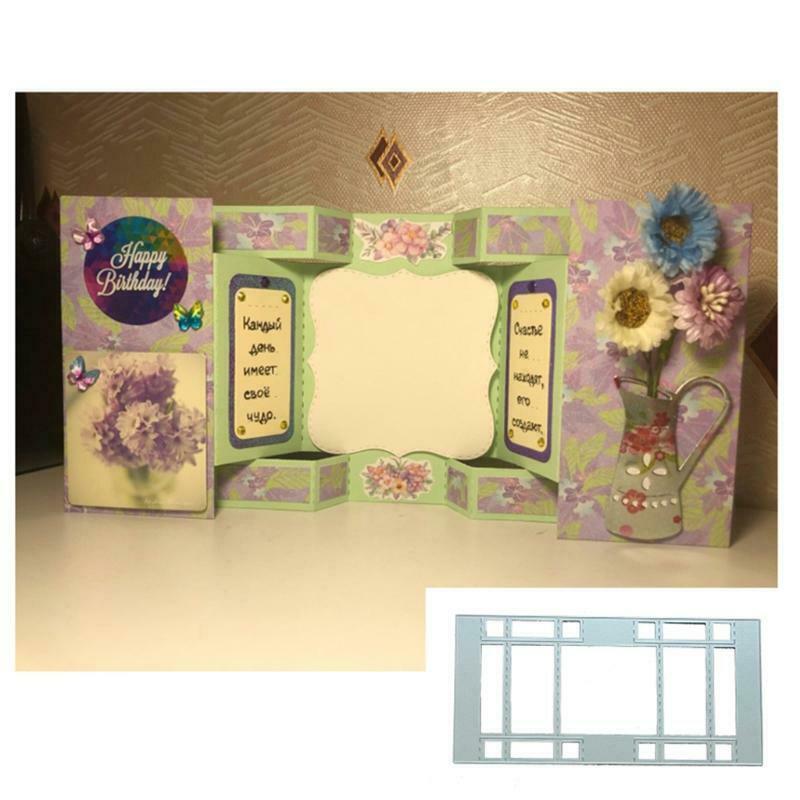 Greeting Cards Metal Cutting Dies Stencil DIY Scrapbooking Album Paper Card Mold