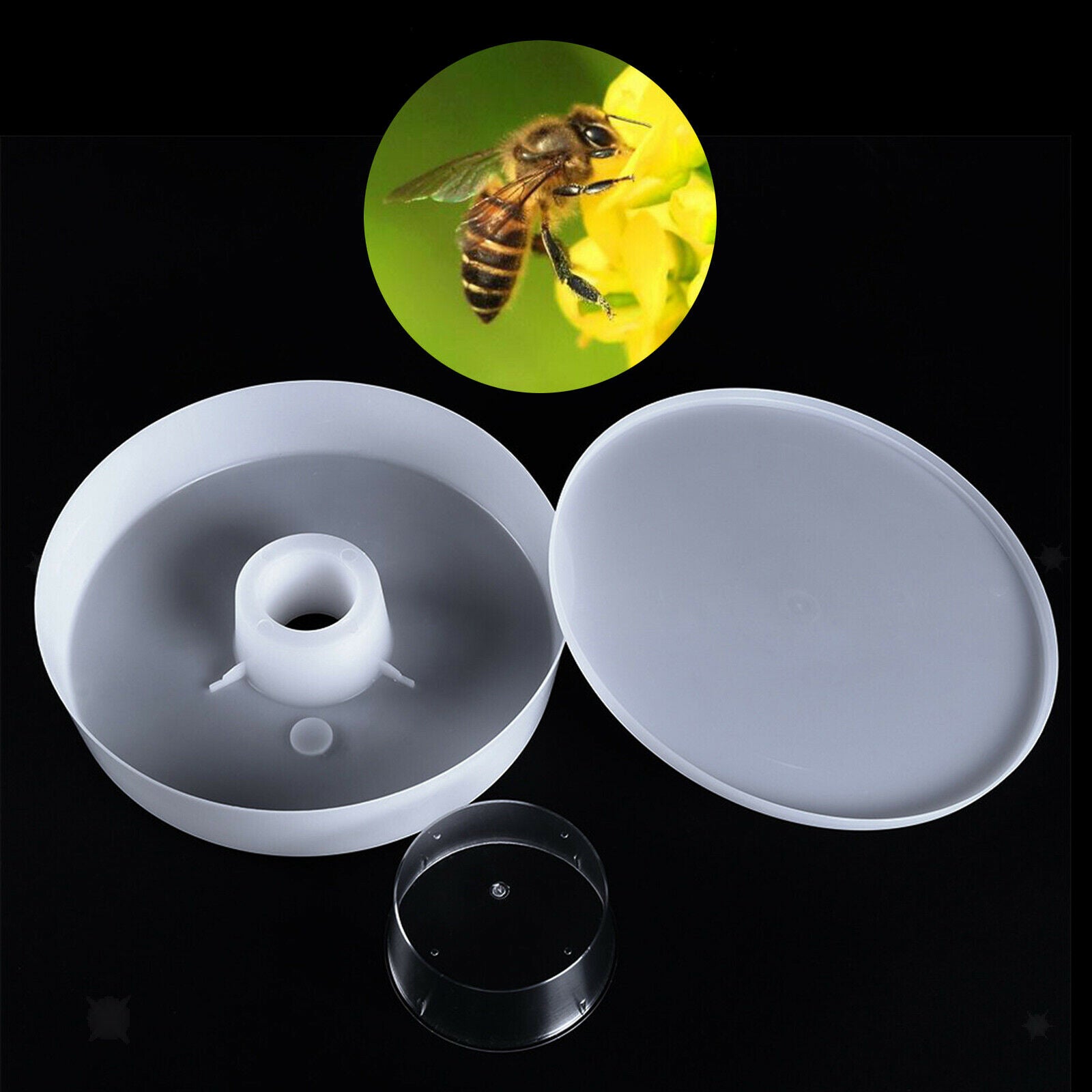 Bee Water Feeder Hive Top Drinking Bowl for Bee Drinking Feeding Equipment
