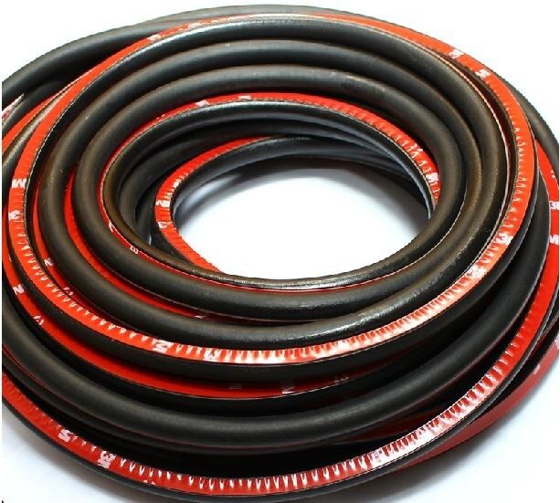 4M BIG D-Shape Car Truck Van Door Rubber Seal Hollow Strip Weatherstrip Sealing