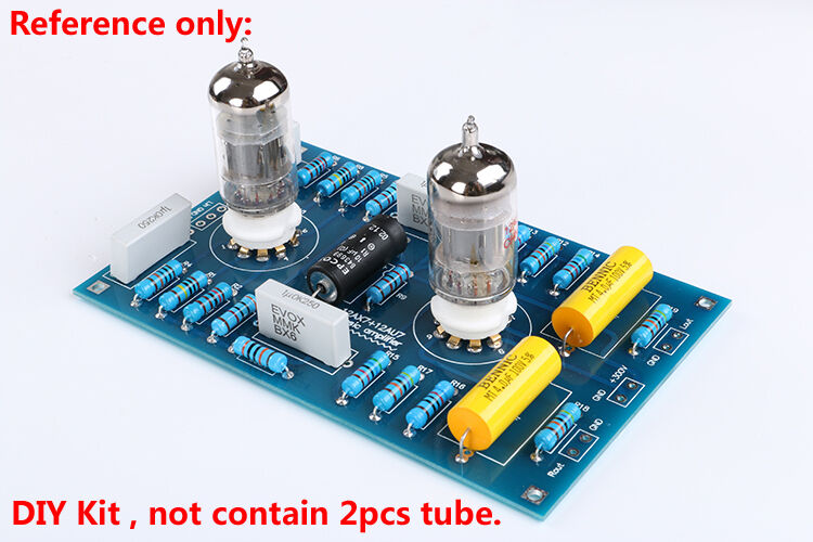Low Distortion Circuit Tube Preamplifier Preamp Board DIY Kit for 12AX7 12AU7