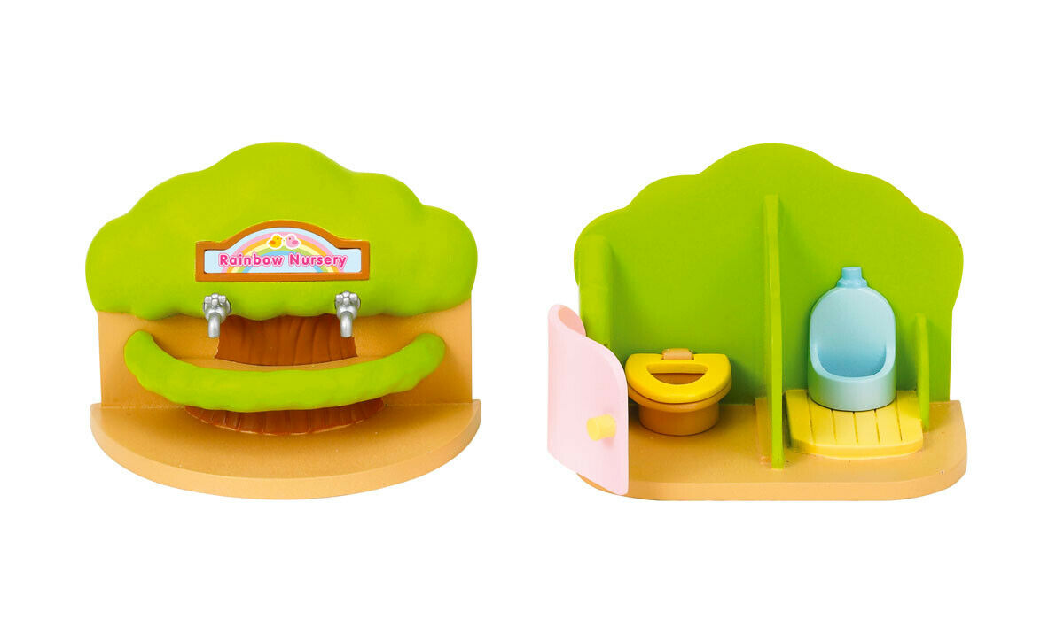 New! 4720 Sylvanian Families Nursery Bathroom 2 Piece Set Children Girls Age 3+