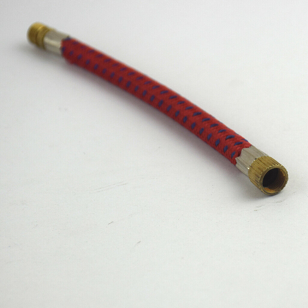 16cm Bike Pump Extension Hose American Valve Extender Tube Schrader Valves