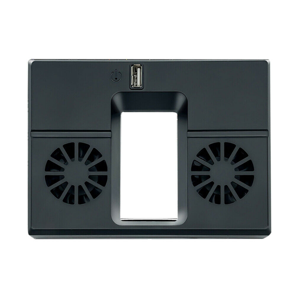 For Xbox Series X Dual Console Controller Vertical Stand Fan Cooler Control