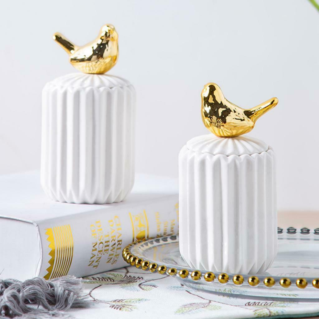 1 lot Toothpick Holder Nordic Style Ceramic with Lid for Cafe Restaurant
