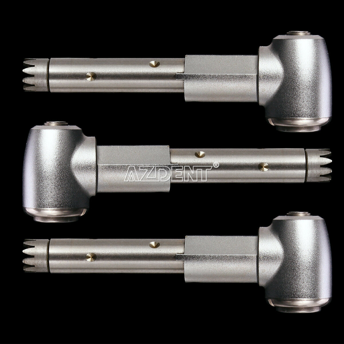 3PCS Dental Intra Head 1:1 Push Button For Fit Contra Angle Low Speed Handpiece