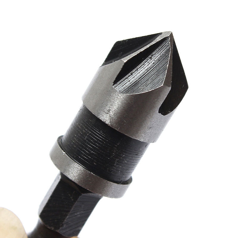 3 X Hex Countersink Bore Boring Set for Wood Metal Quick Change Drill Bit^qk SJ