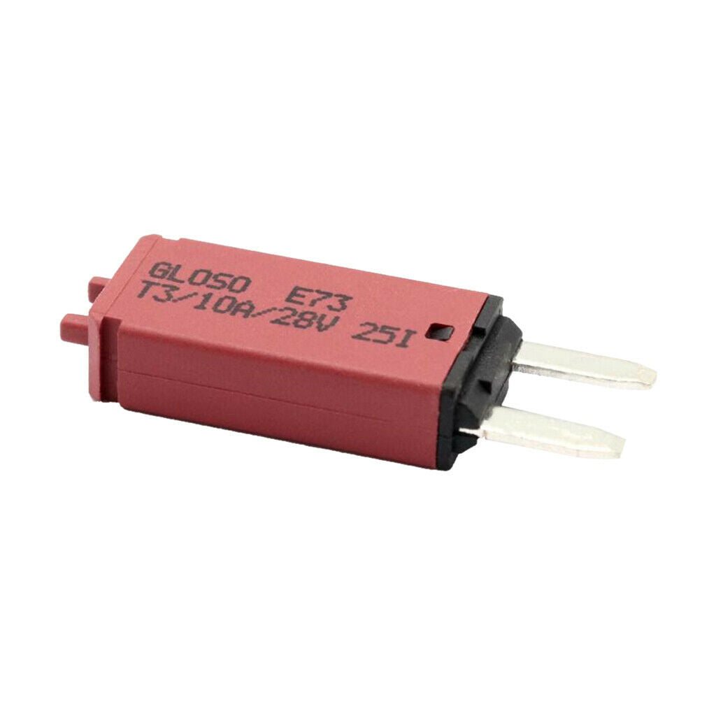 Circuit Breaker Small  Fuse 12V-24V Resettable 10A for Marine Boat Car