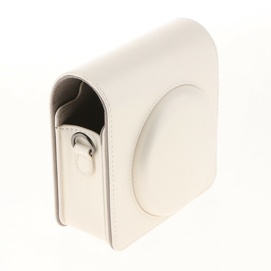 White Protective Carry Bag Shoulder Case Holder for  Instax Square SQ6