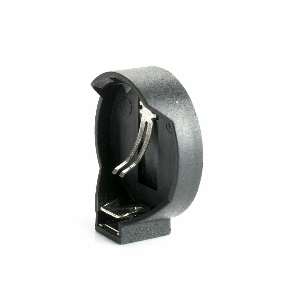 10pcs CR2025 CR2032 Button Coin Cell Battery Socket Holder Case Black Color