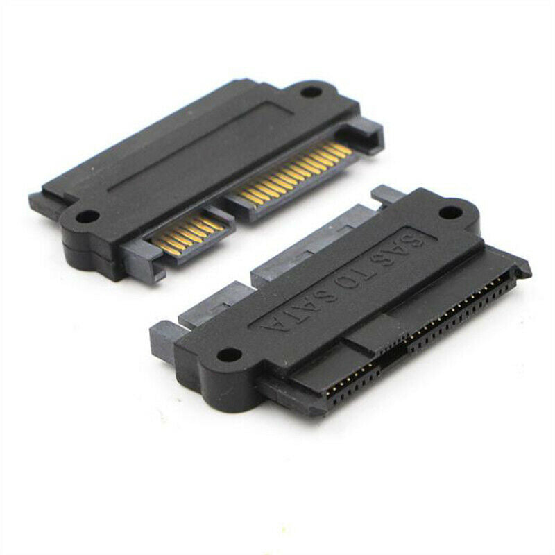 For SAS 29 pin Female To SATA22pin Male Adapter Converter Connector For .l8