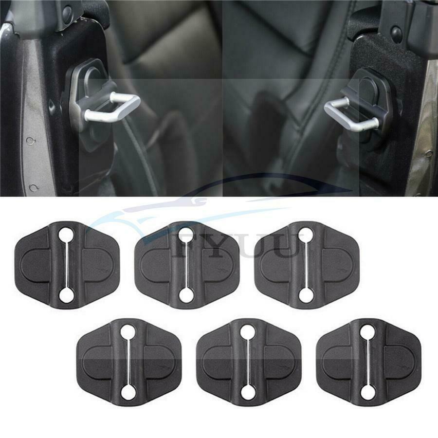 Door Lock Cover Screw Protector Trim For Jeep Wrangler JL JT Willys 2018-2021