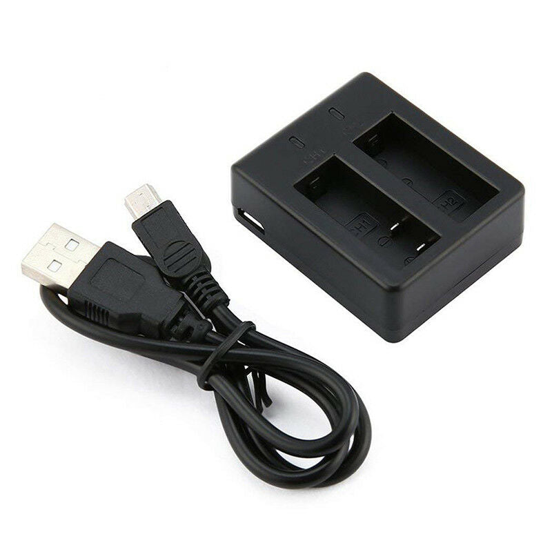 2in1 Dual Slot Battery Charging Cam Charger Camera Dock for EKEN SJCam SJ4000 DD