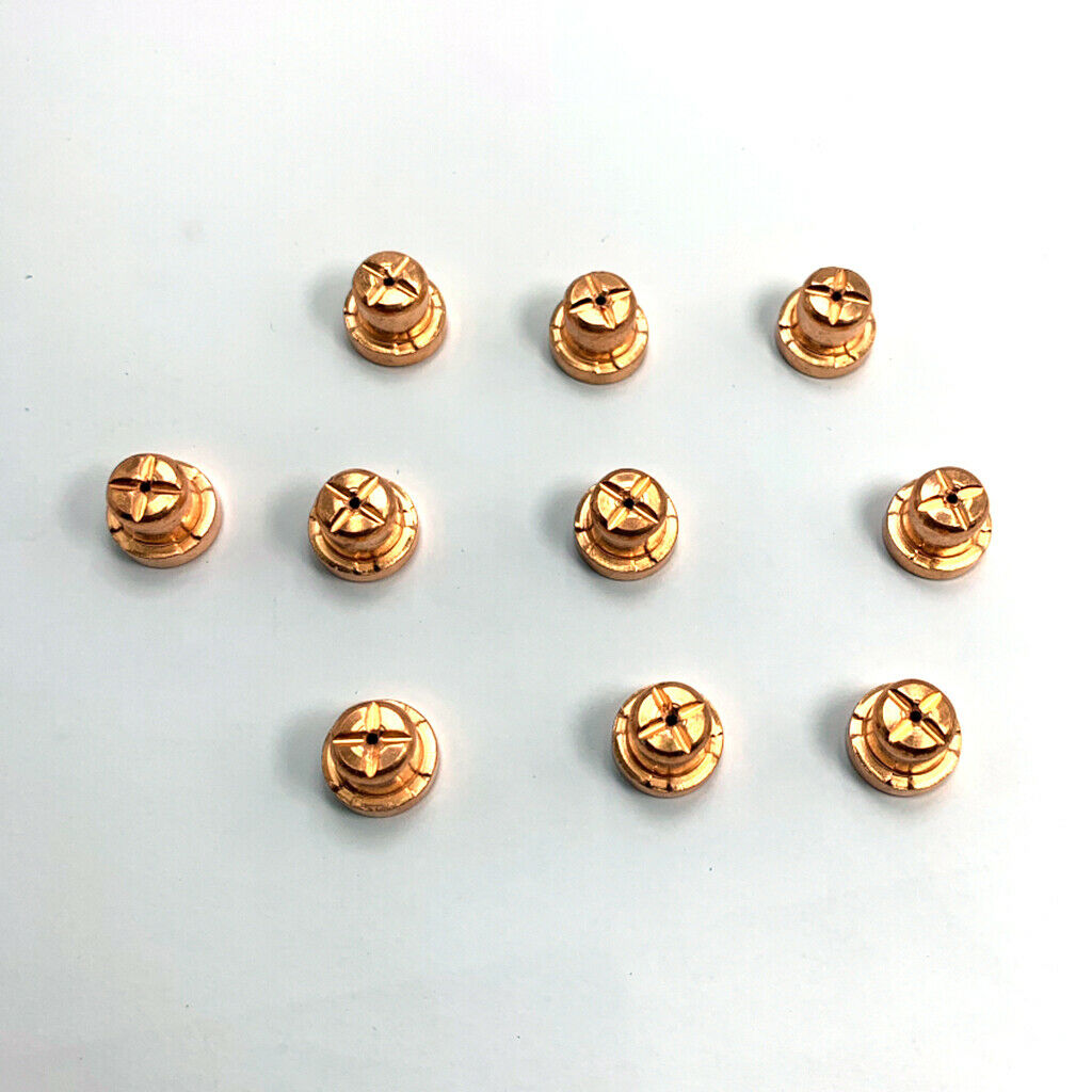 10 lot Air Plasma Cutting Torch Cutter Parts JG 50 Torch Kit JG-50 Nozzle,