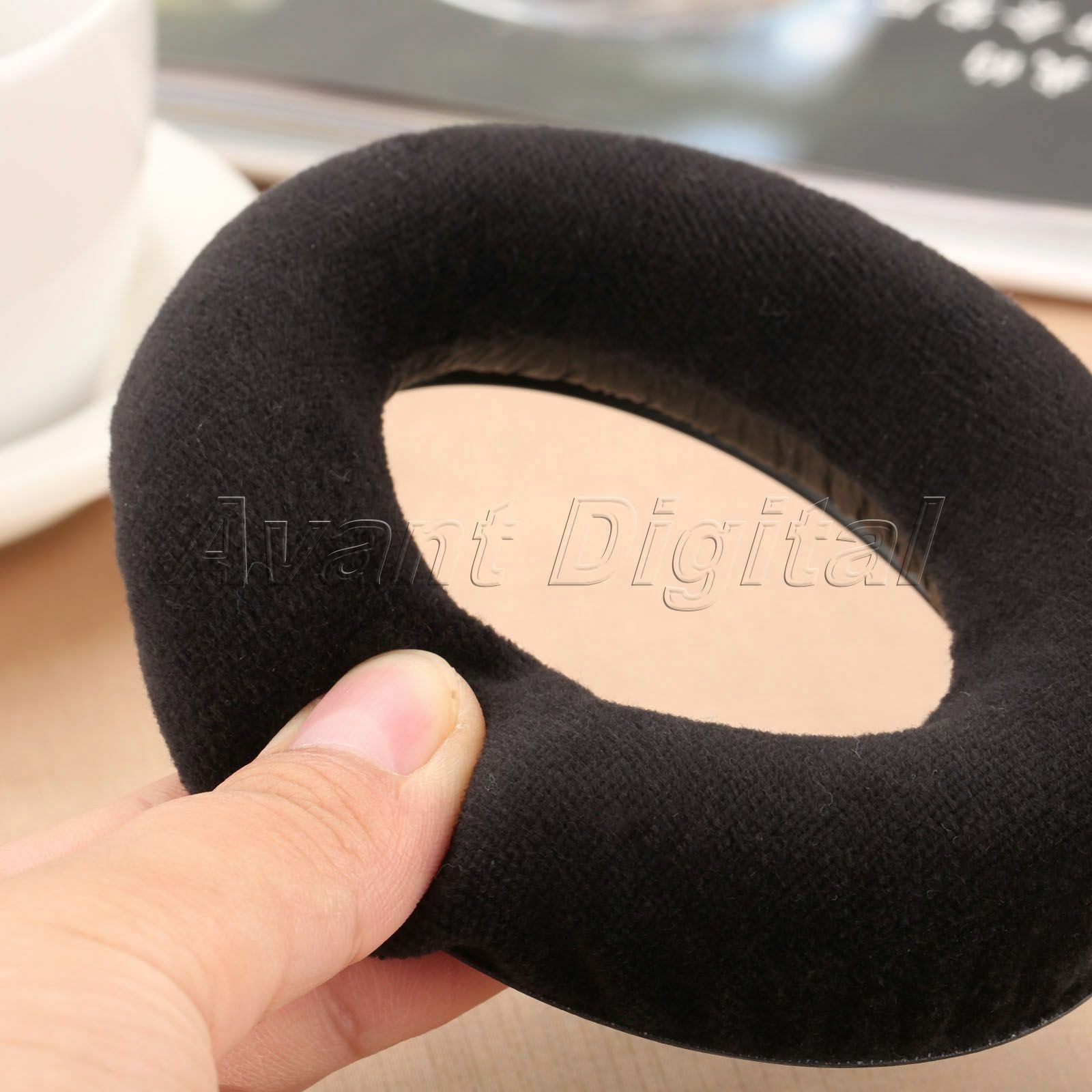 High Elasticity Soft Foam And Velour Earpads Replacement Pads Cushion 1 Pair