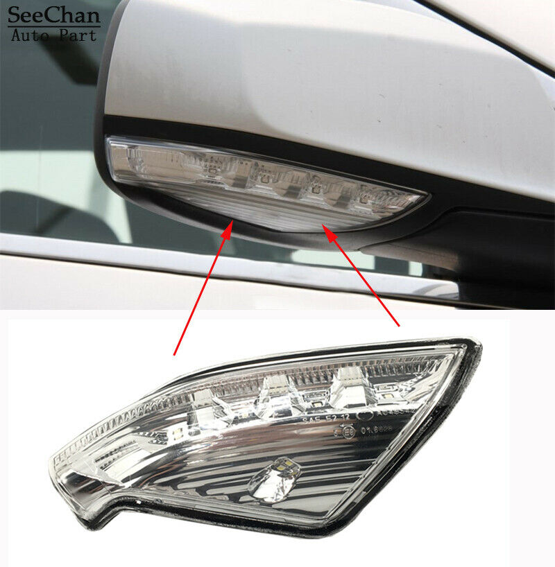 View Mirror Turn Signal Light Right Side Fit for Buick Lacrosse 09-15 Universal