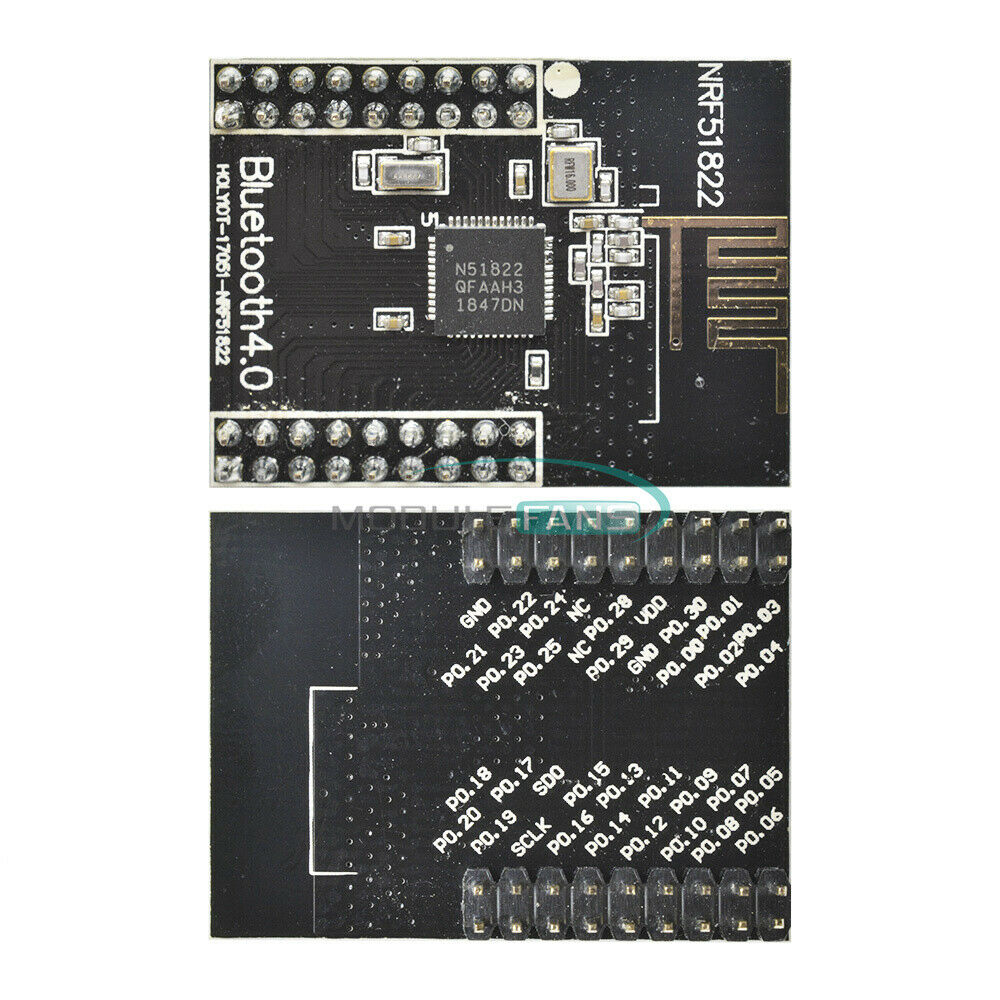 NRF51822 Low Power Consumption BLE4.0 Bluetooth 2.4 GHz Wireless Module