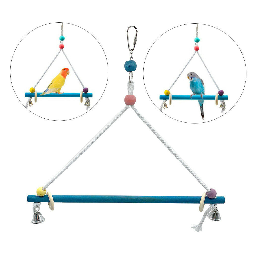 Birds Swing Birds Parrots Perch Stand Medium Birds Canary Budgie Conure