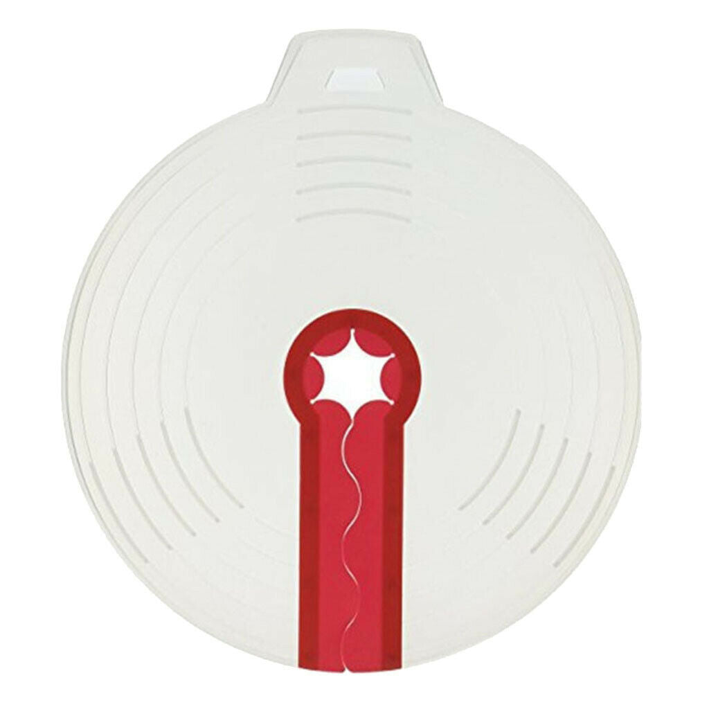 12" Plastic Splatter Screen Egg Bowl Splash Proof Guard Frying Pan  Lid