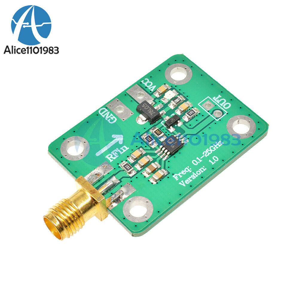 0.1-2.5GHz -72dBm to -2dBm RF Power Meter Logarithmic Detector Power Detect