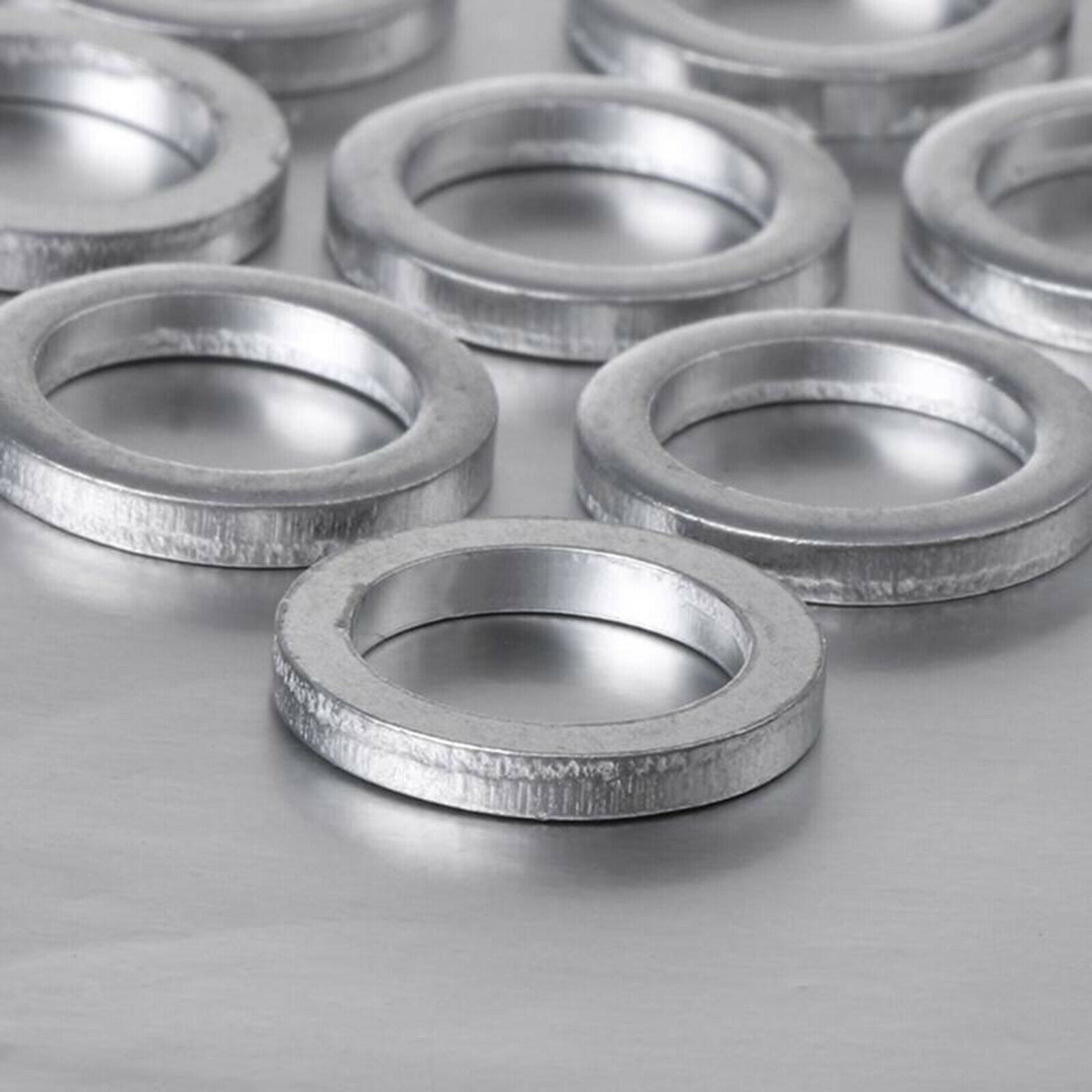 10PCS MTB Road Bike Headset Stem Washer Chainring Chainwheel Spacers Gasket