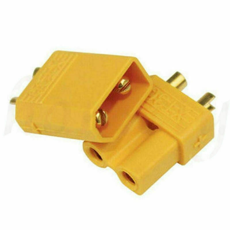 5 Pairs T60 Male & Female Bullet Connectors Plugs for RC Lipo Battery Tools