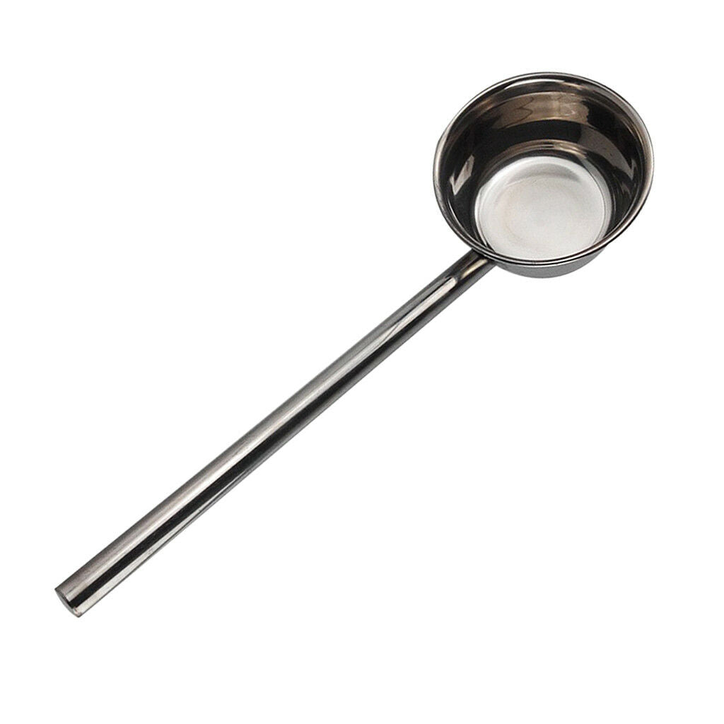 Canteen Stainless Steel Ladle Long Handle Spoon Water Spoon Soup Shell 45cm