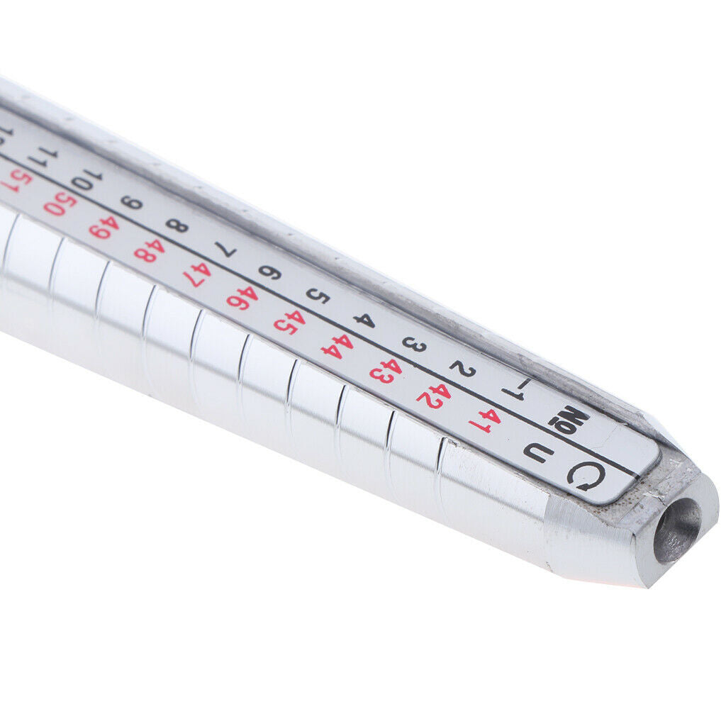 4-Packs Ring Mandrel Sizer Finger Sizing Measuring Stick - Ring Sizer Guage